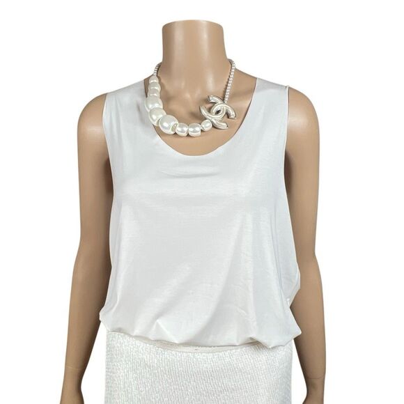 NWT Wolford Aurora Pure Top White M 52729 Biodegradable Skinwear Cradle to Cradl - Picture 8 of 15